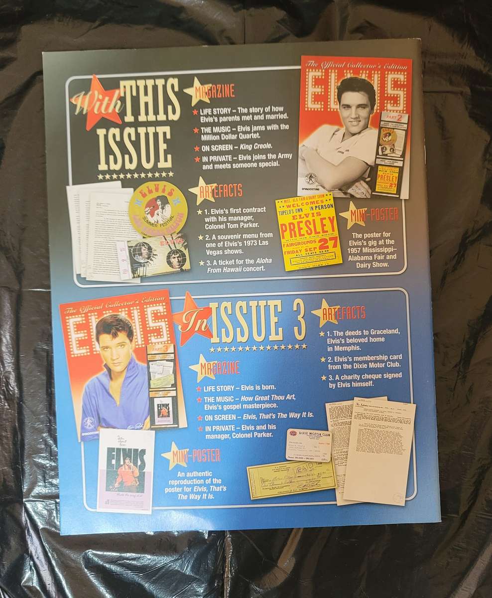 DEAGOSTINI THE OFFICIAL COLLECTOR'S EDITION ELVIS PRESLEY PART 2