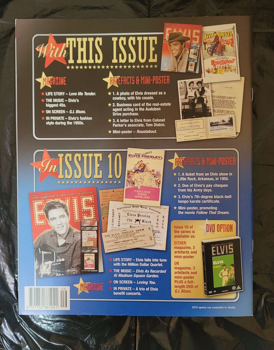 DEAGOSTINI THE OFFICIAL COLLECTOR'S EDITION ELVIS PRESLEY PART 9