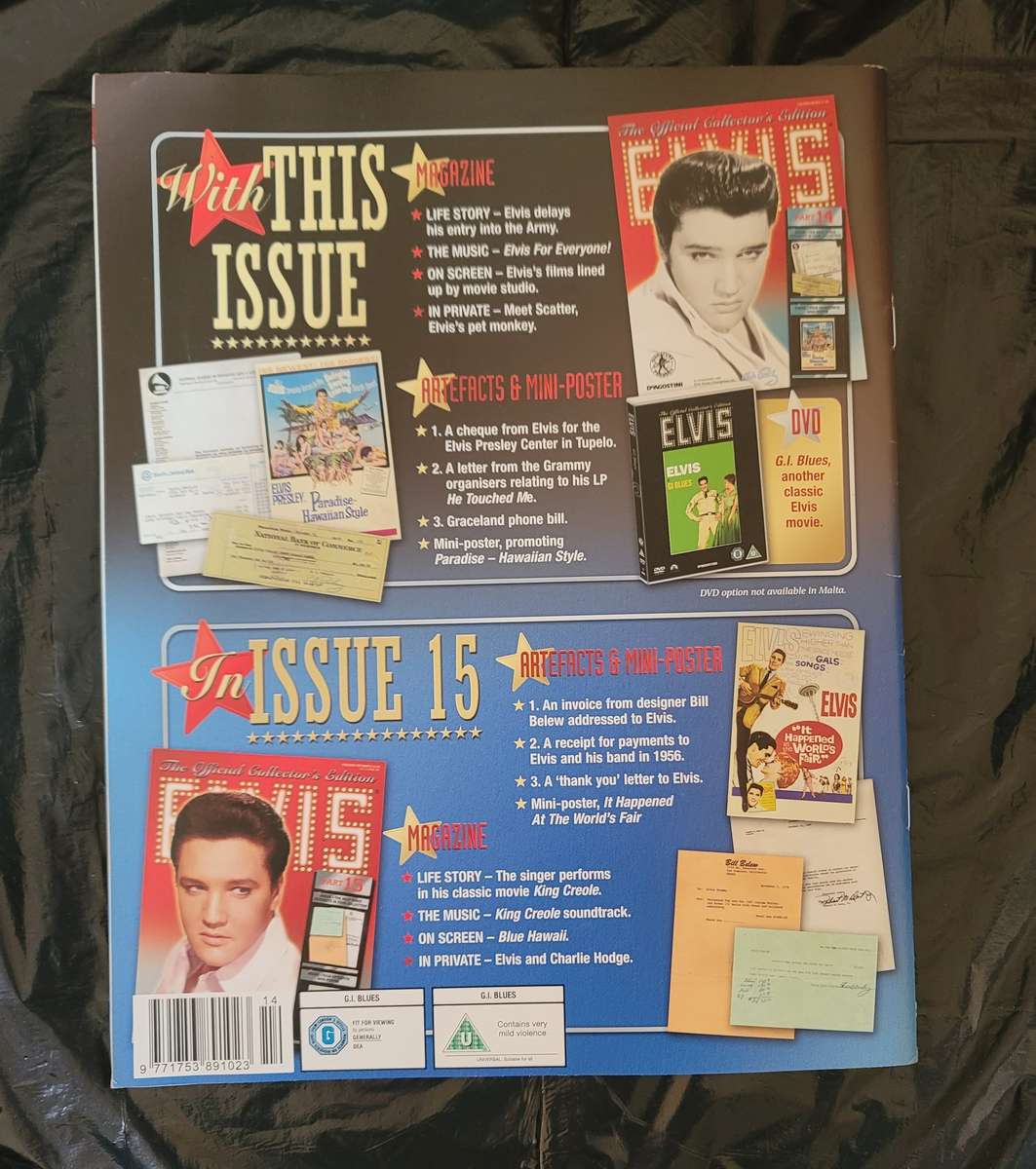 DEAGOSTINI THE OFFICIAL COLLECTOR'S EDITION ELVIS PRESLEY PART 14