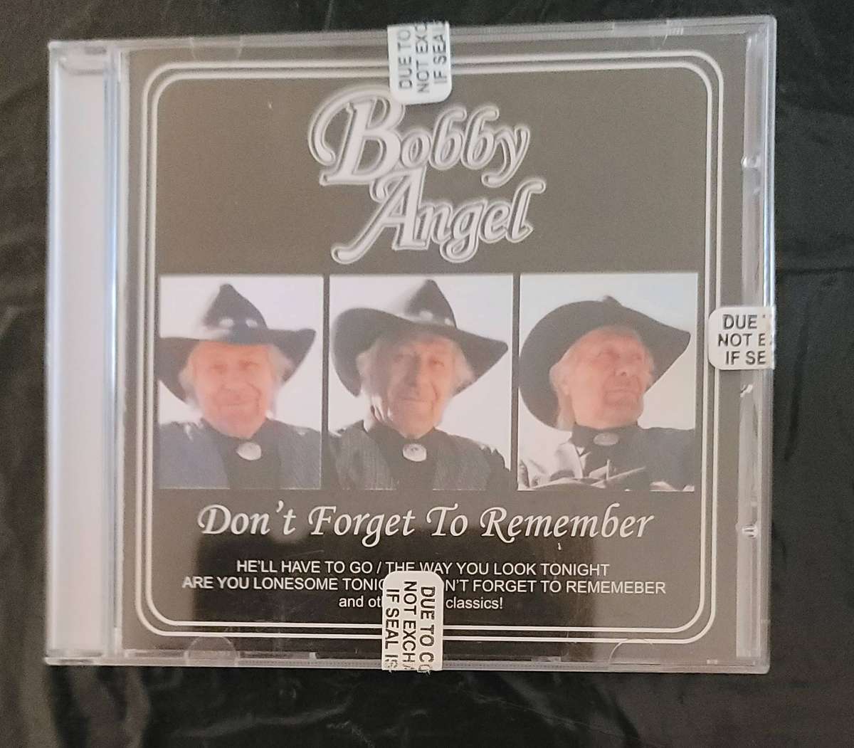 BOBBY ANGEL - DON'T FORGET TO REMEMBER