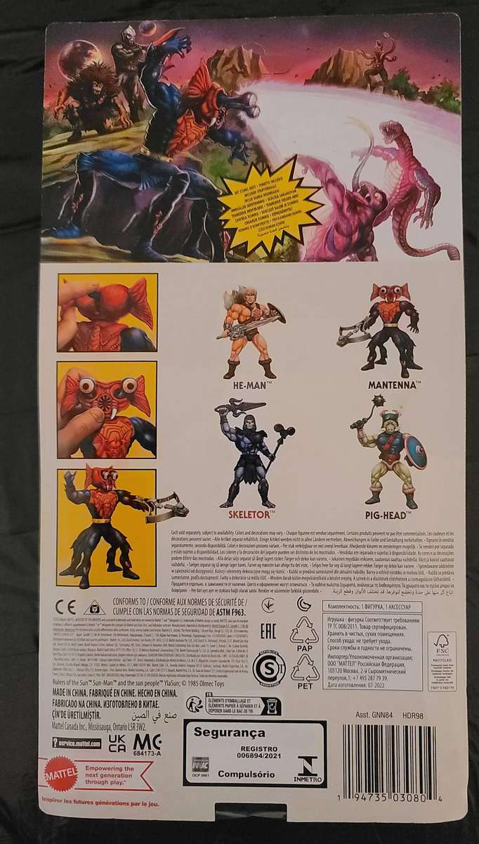 MASTERS OF THE UNIVERSE MANTENNA (MOTU)