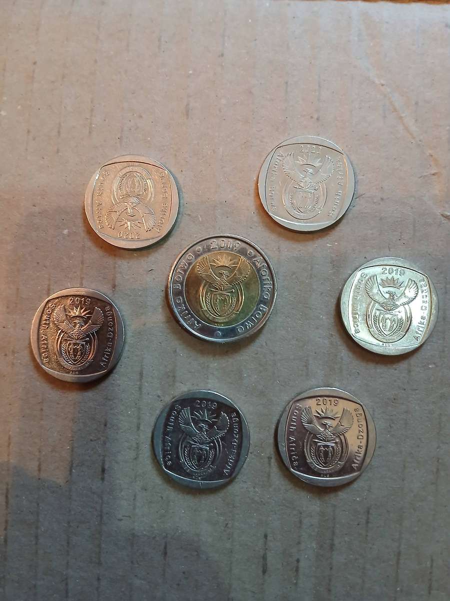 South Africa 2019 "25 Years of Democracy" Commemorative 2 Rand Coin Set