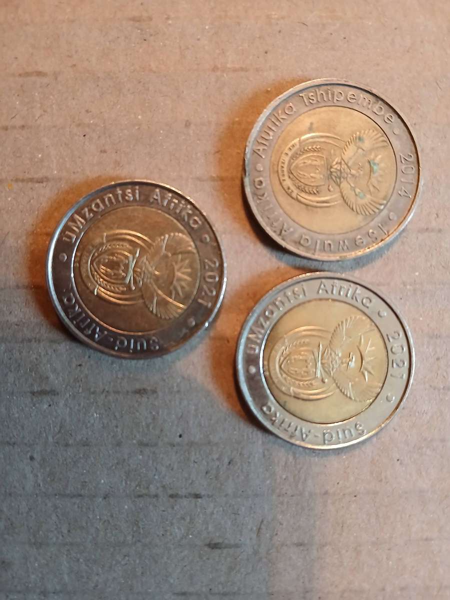 5 RAND COINS