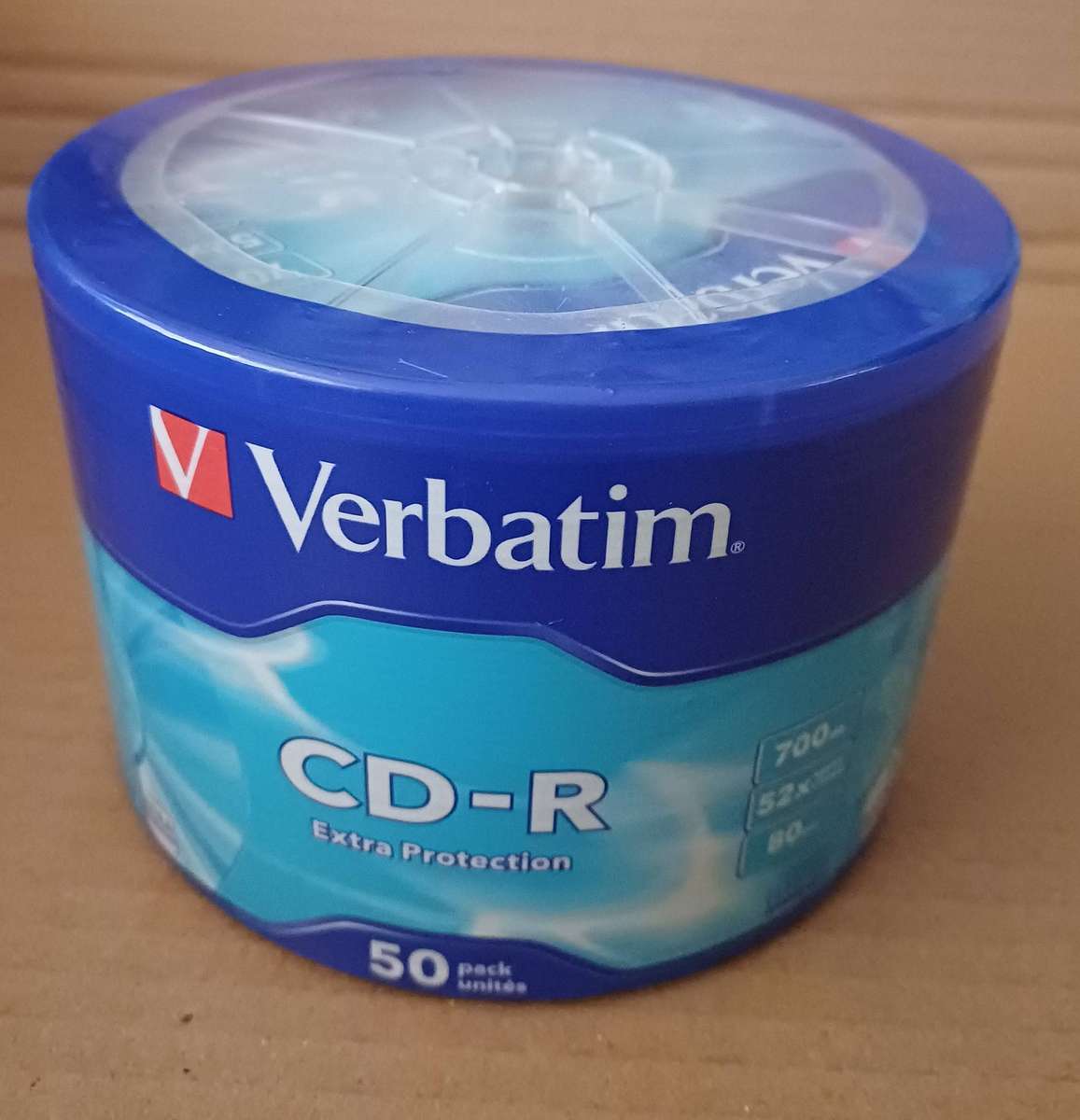 VERBATIM 700MB CD-R EXTRA PROTECTION 50 PACK