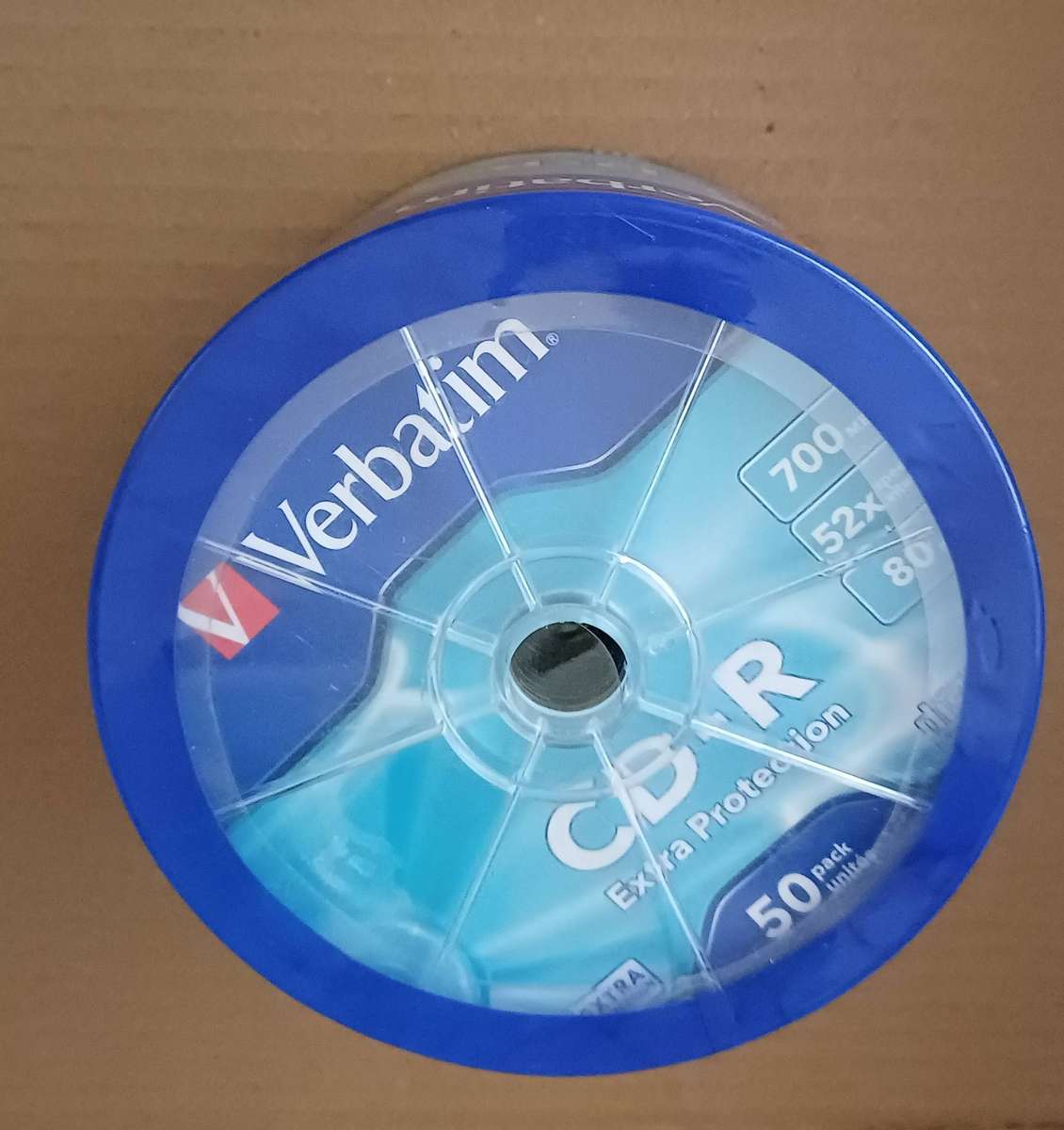 VERBATIM 700MB CD-R EXTRA PROTECTION 50 PACK