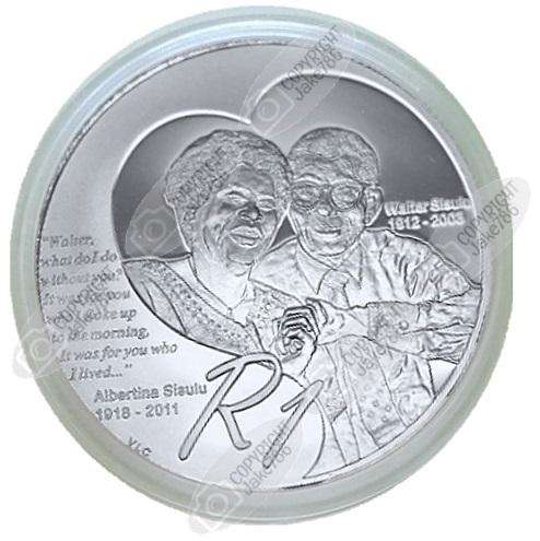 2012 Silver Proof R1 - The Sisulus