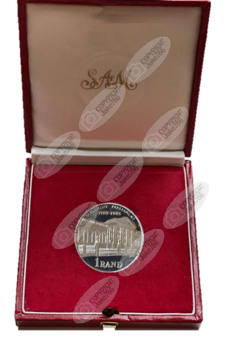 1985 Silver Proof R1 - Parliament