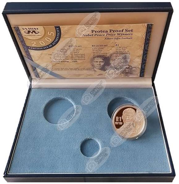 2005 Silver Proof R1 - Luthuli