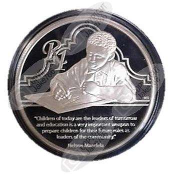 2014 Silver Proof R1 - Nelson Mandela - Life of a Legend Series