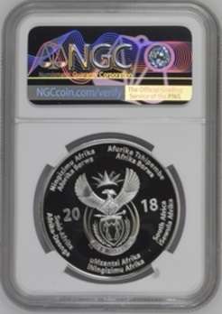 PF70 UC - 2018 Silver Proof R50 - Nelson Mandela Centenary