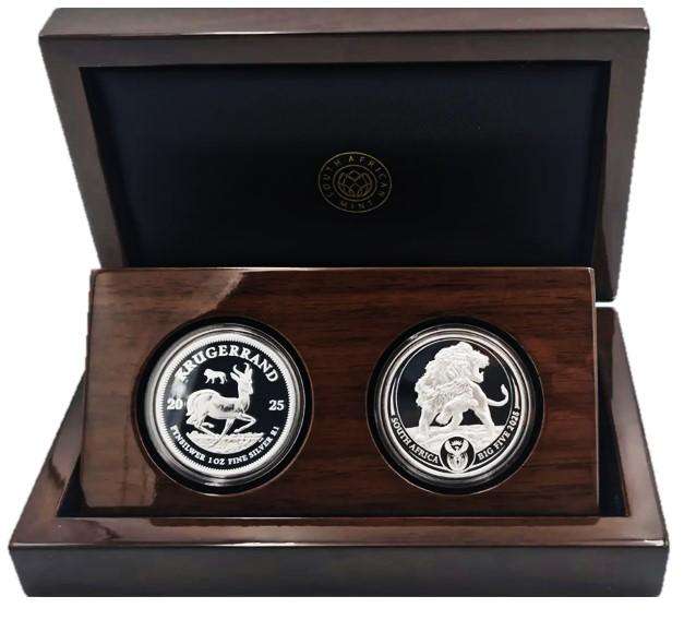 2025 Big 5 Series 3 Release - Lion & Krugerrand with Lion Privy Mark