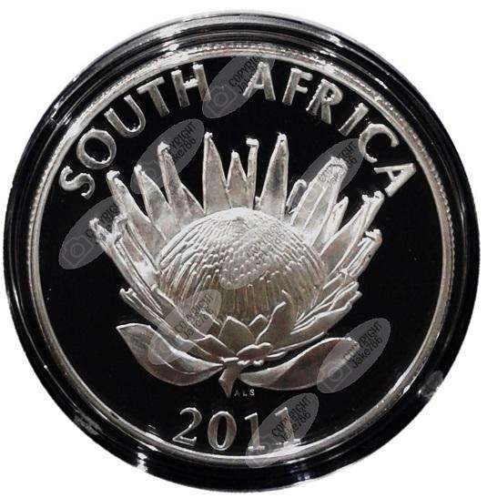 2011 Silver Proof R1 - JM Coetzee