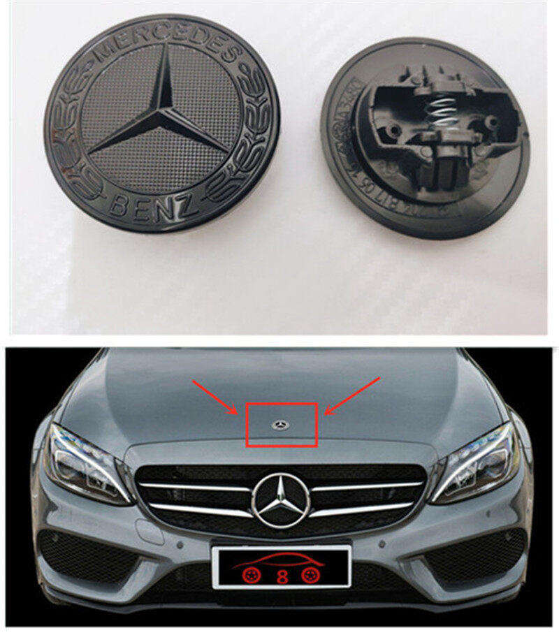 Mercedes bonnet badge