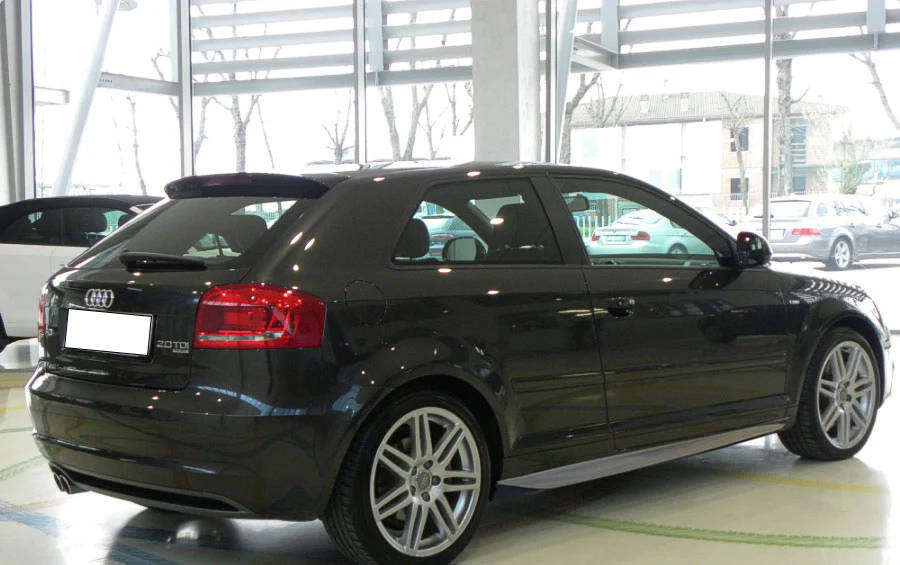 Audi A3 (8P) S3 style spoiler