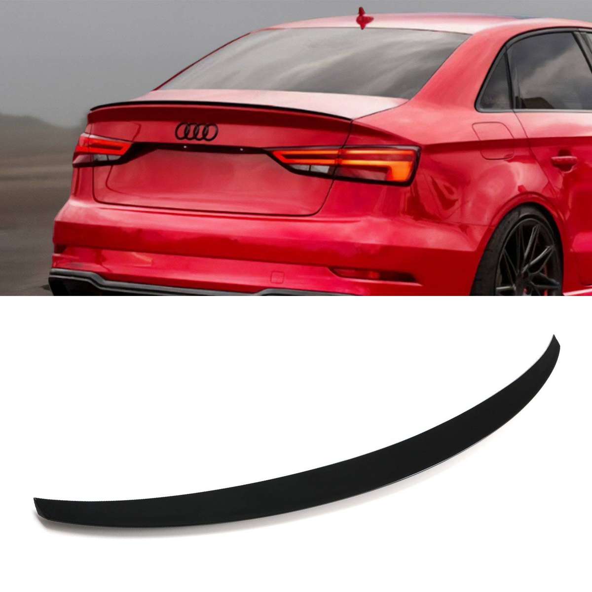 Audi A3 (8V) S3 style spoiler
