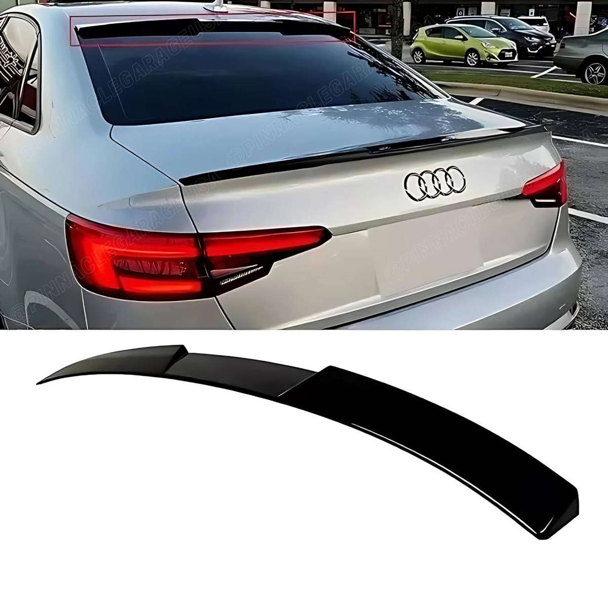 Audi A4 (B9) RS style roof spoiler
