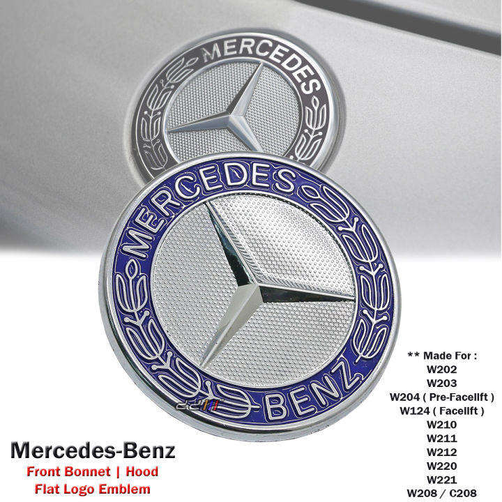 Mercedes bonnet badge