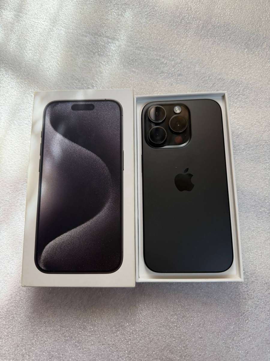 Apple IPhone 15 Pro 128GB - Black Titanium