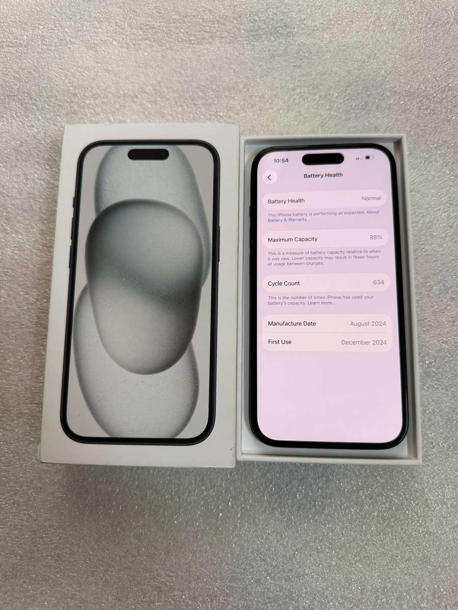 Apple IPhone 15 128GB - Black