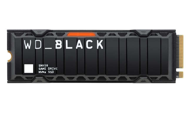 WD SN850 500GB NVMe Solid State Drive + Heatsink