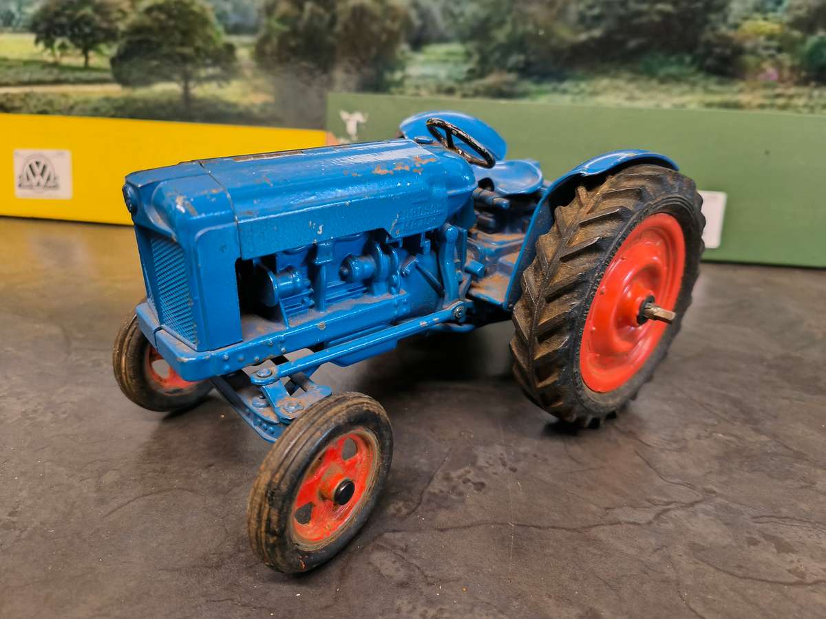 Chad Valley Fordson Major Farm Tractor - Clockwork - #1