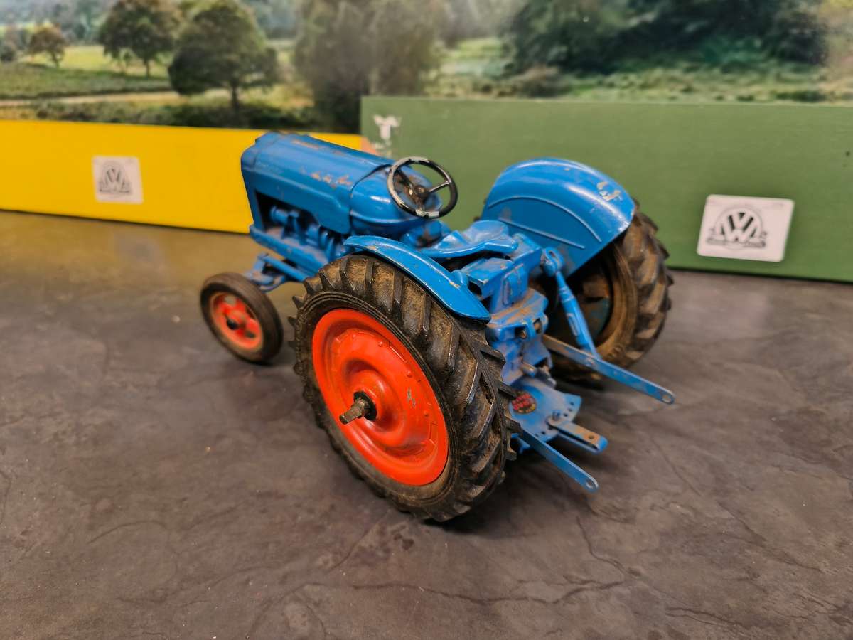 Chad Valley Fordson Major Farm Tractor - Clockwork - #1