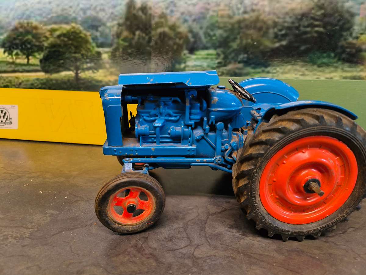 Chad Valley Fordson Major Farm Tractor - Clockwork - #1