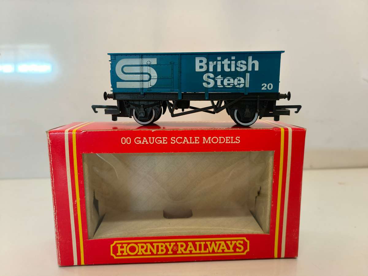 Hornby Open Wagon "British Steel" - MiB (Lot 330)