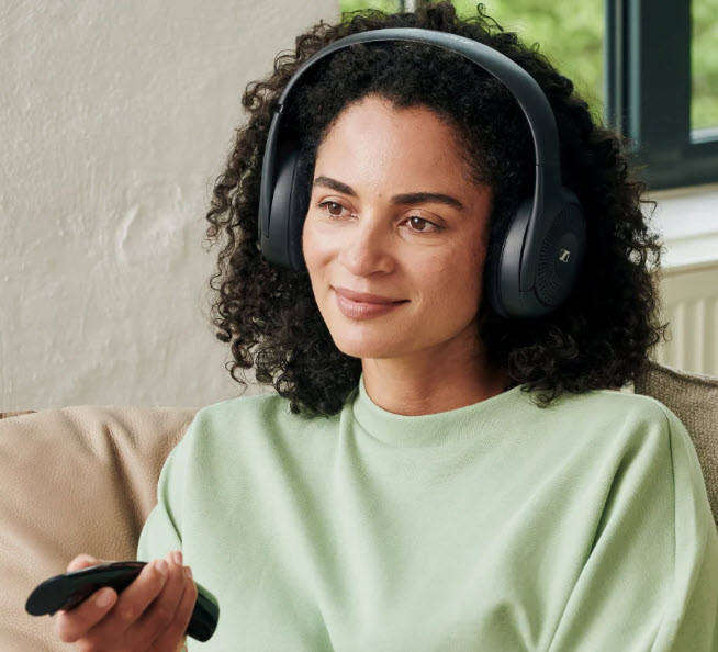 Sennheiser RS 120-W Wireless On-Ear German Headphones, as new.