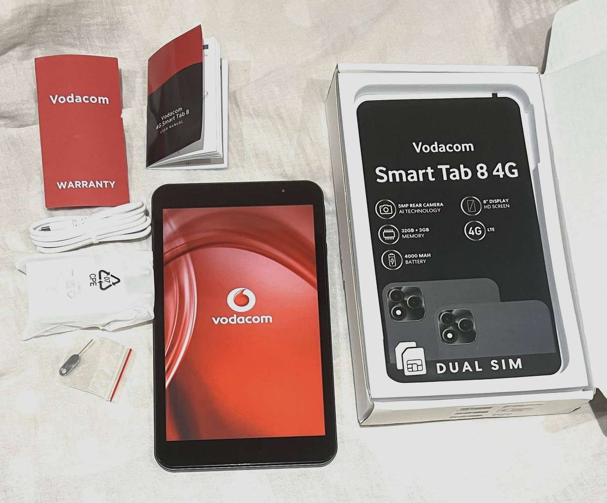 Vodacom Smart Tab 8 4G 32GB - Black