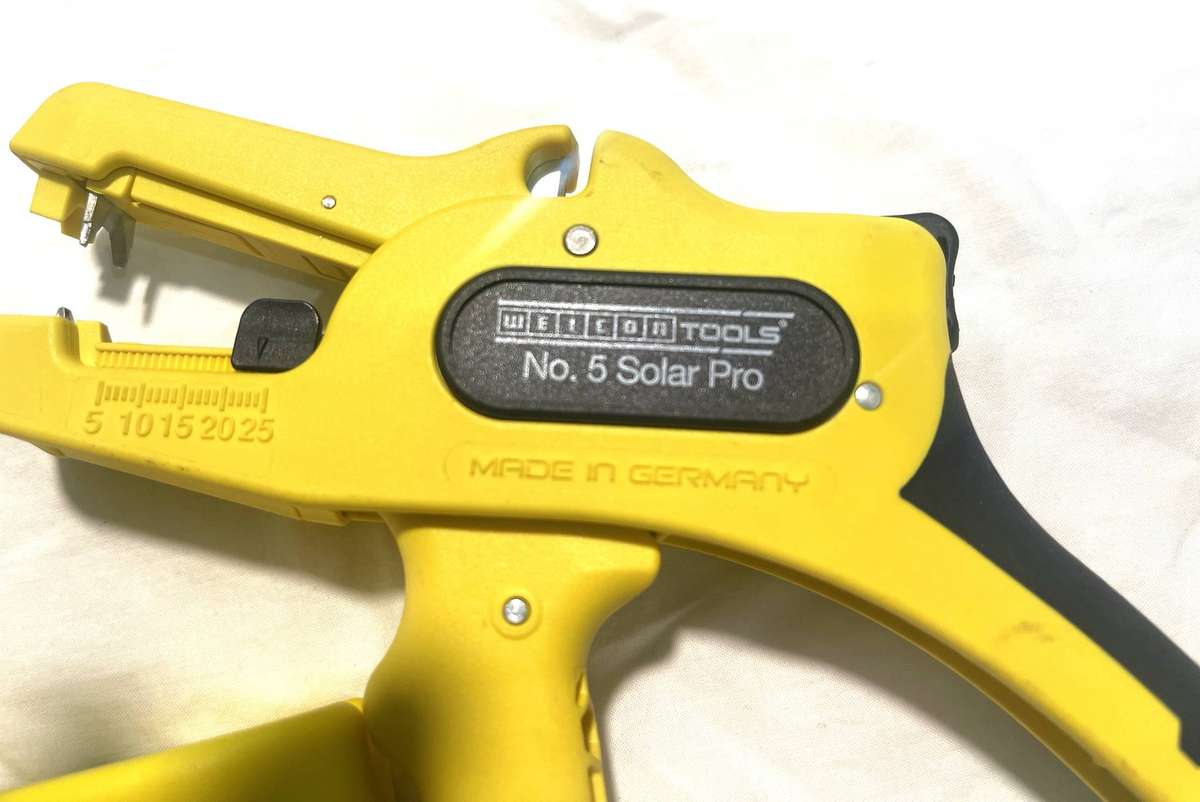 Weicon Germany Wire Strippers No.5 and No.3 Solar Pro, R2100 at Takealot, you save R1000.