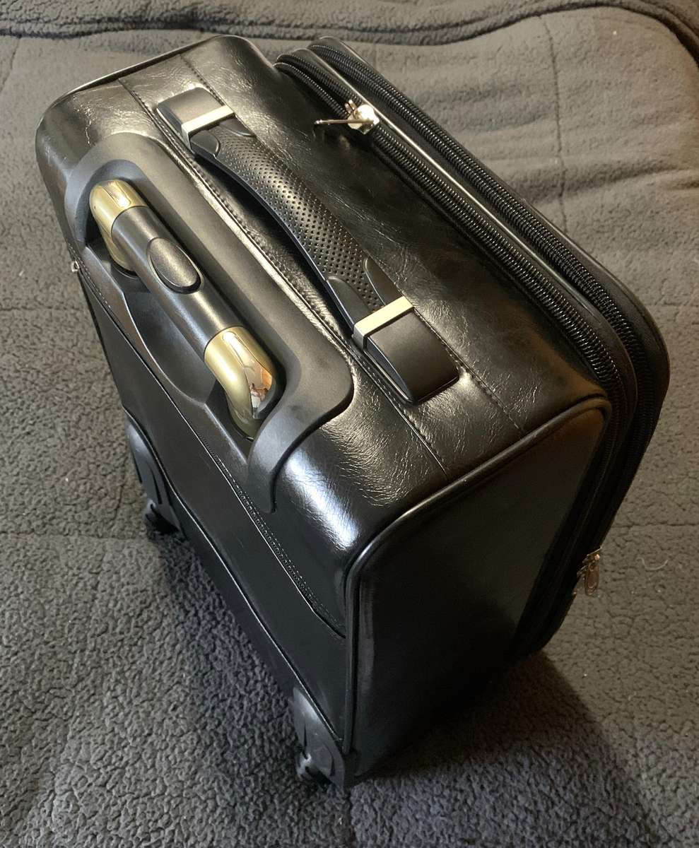 Trolley Laptop Cabin Luggage Bag, Overnight Bag branded Montblanc.