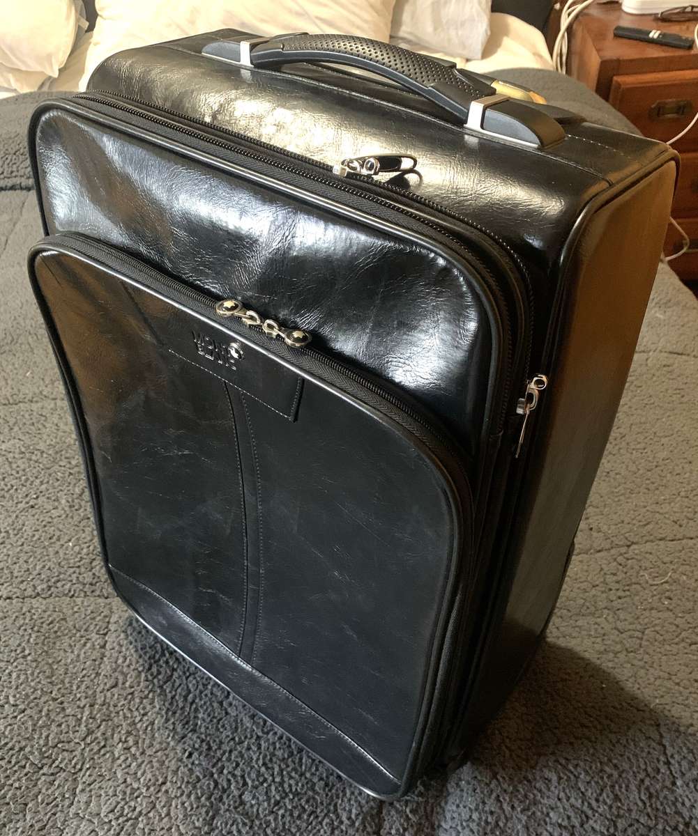 Trolley Laptop Cabin Luggage Bag, Overnight Bag branded Montblanc.