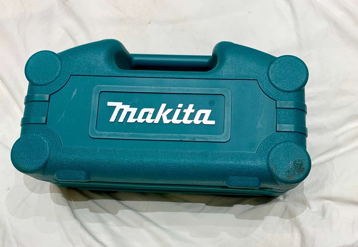 Makita cordless 80 pc bit set with carrying case.