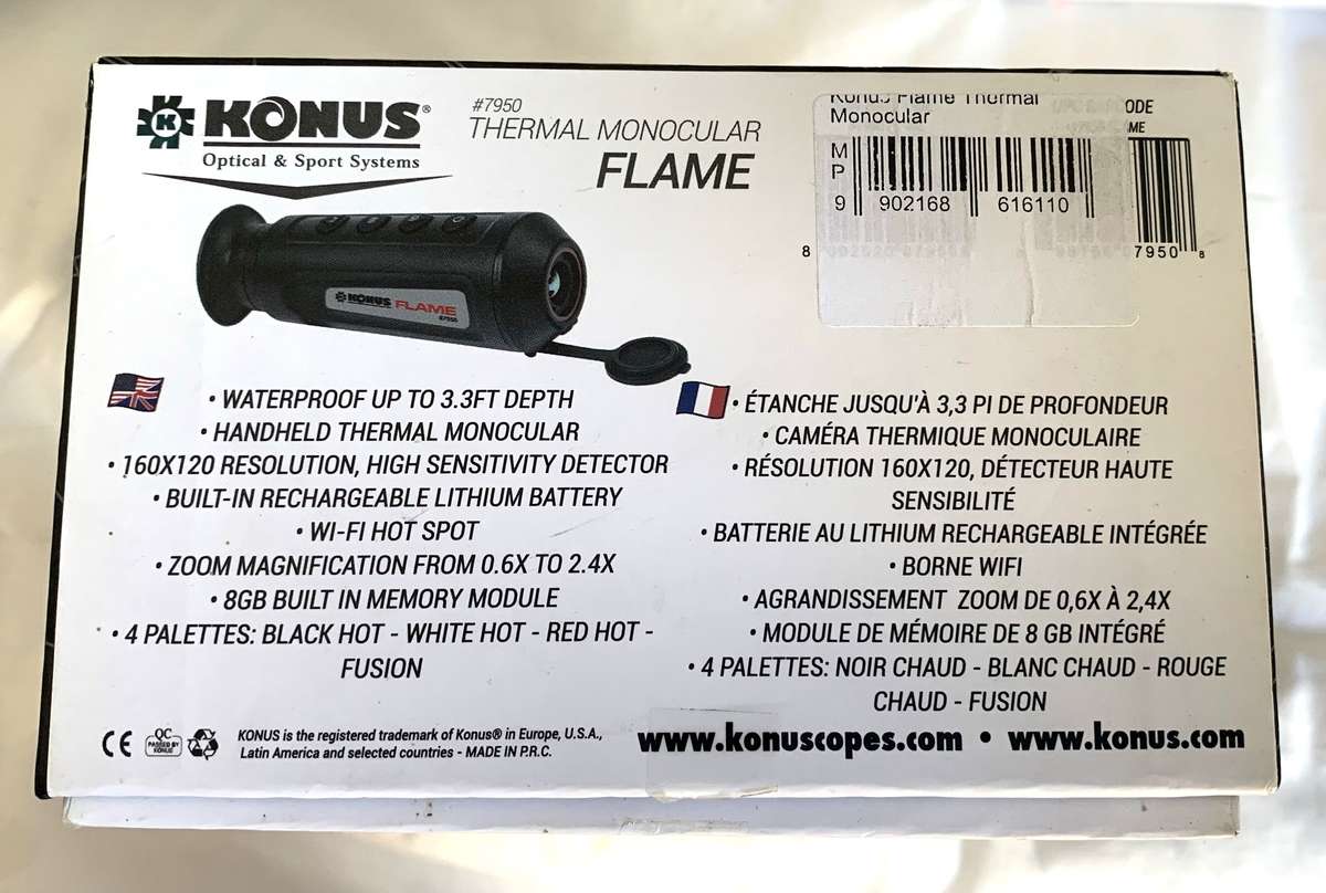 Brand New Konus Flame Digital Thermal Imaging camera.