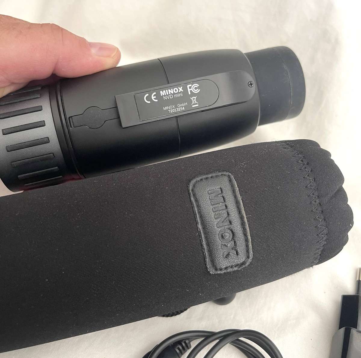 Minox NVD mini Night Vision scope with brand new battery fitted.