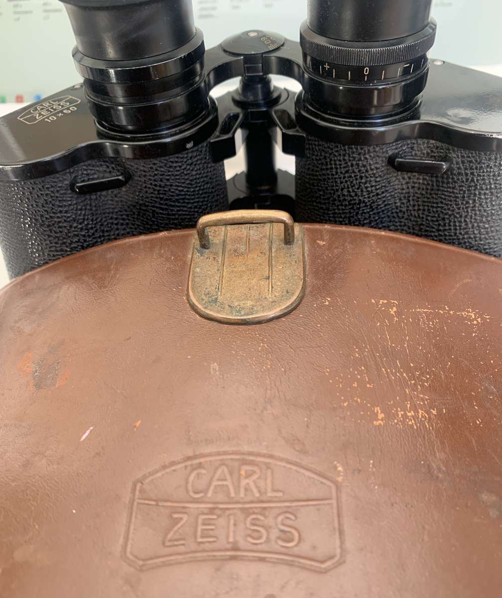 Zeiss Binoculars 10x50 with Case, made in Germany top quality.