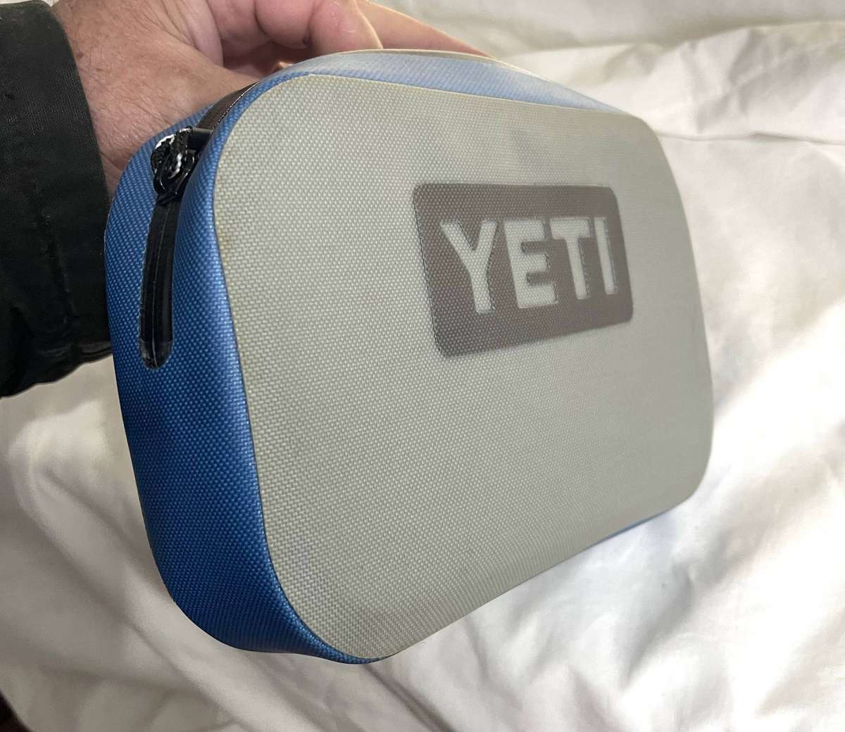 YETI Hopper SideKick Accessory Bag, Fog Gray.