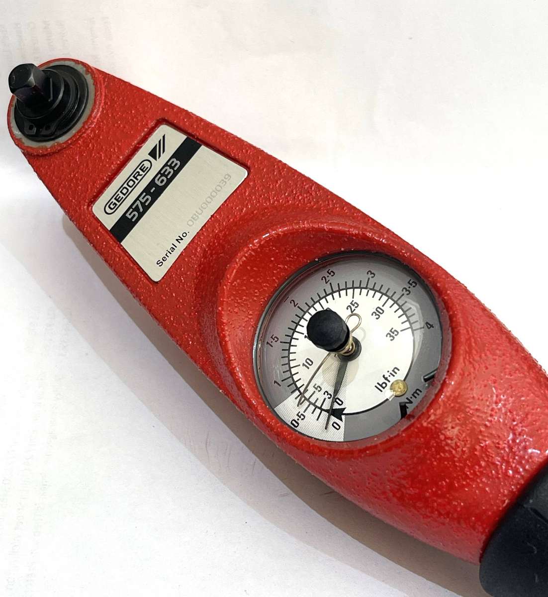 Gedore 575-633 Dial Torque Wrench, new retails for over R14800.00