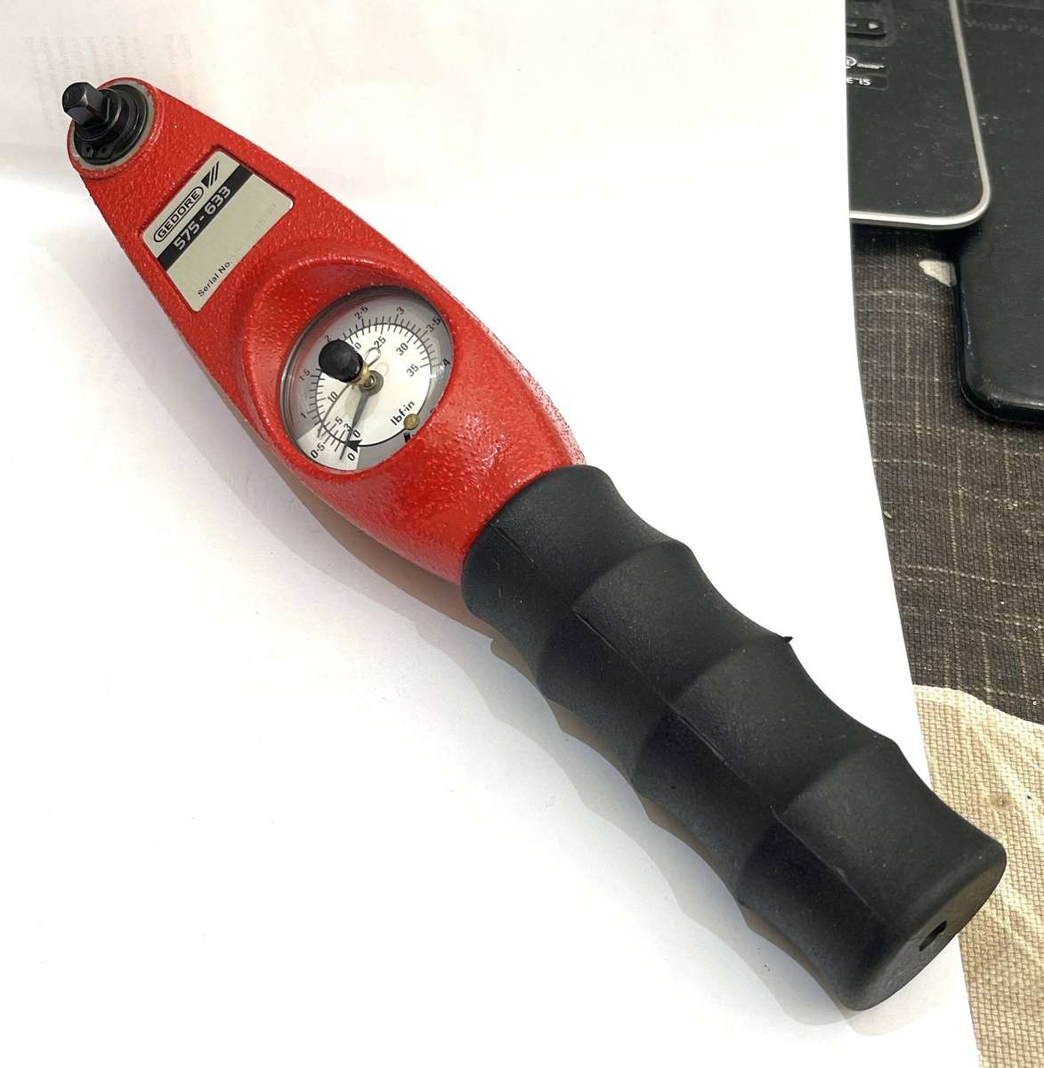 Gedore 575-633 Dial Torque Wrench, new retails for over R14800.00