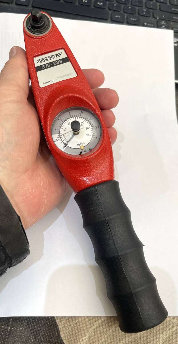 Gedore 575-633 Dial Torque Wrench, new retails for over R14800.00