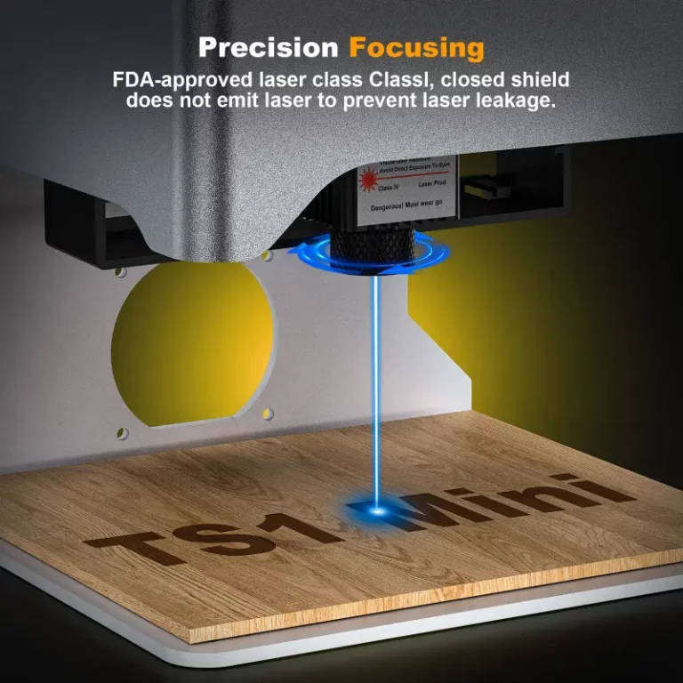 TwoTrees TS1 Mini 3W Portable Diode Laser Engraver for Plywood Acrylic Leather