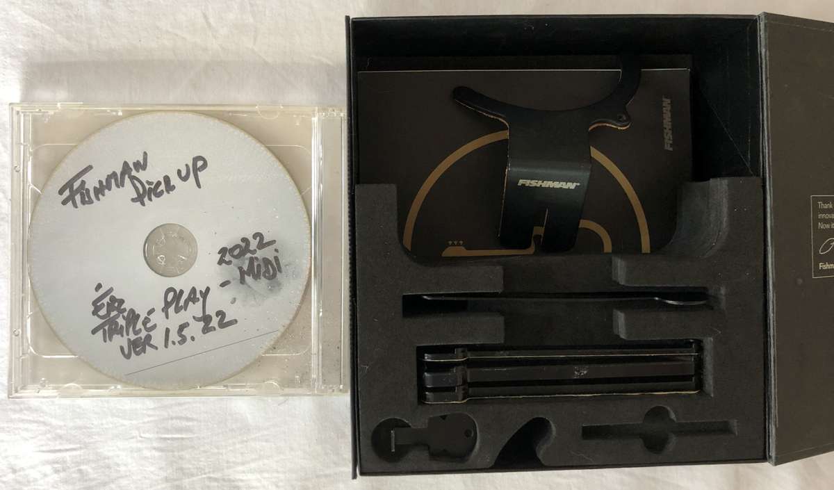 Fishman TriplePlay Wireless Midi Guitar Controller - Software added bonus