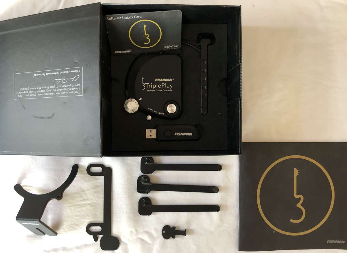 Fishman TriplePlay Wireless Midi Guitar Controller - Software added bonus