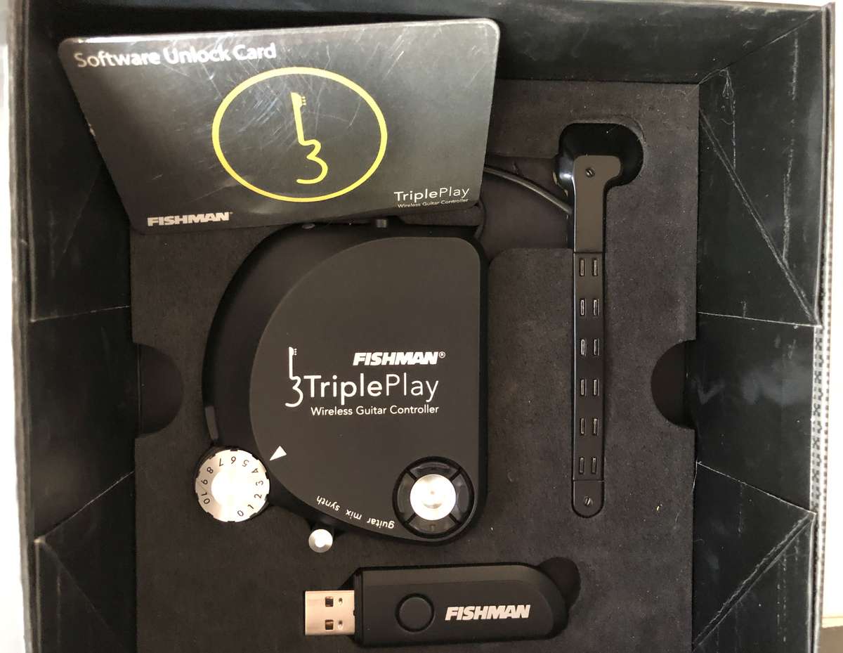 Fishman TriplePlay Wireless Midi Guitar Controller - Software added bonus