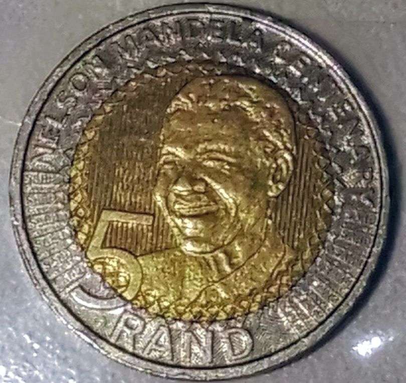 Red file with ERROR/ CRACKED DIE R2 coins and commemorative R5 coins