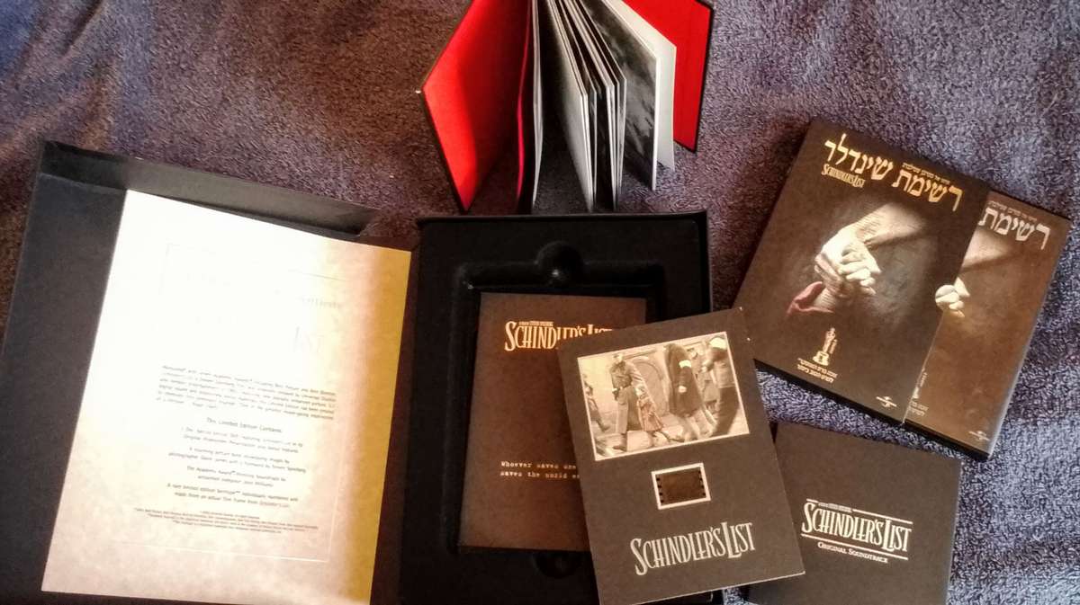 Schindlers List Anniversary DVD box import (Liam Neeson)