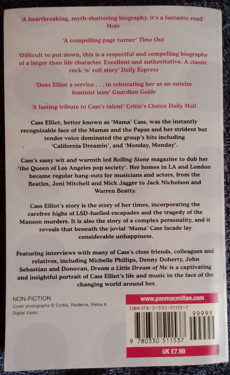 Beatles, Rolling Stones, Jimi Hendrix, Mama Cas (4 biographies)