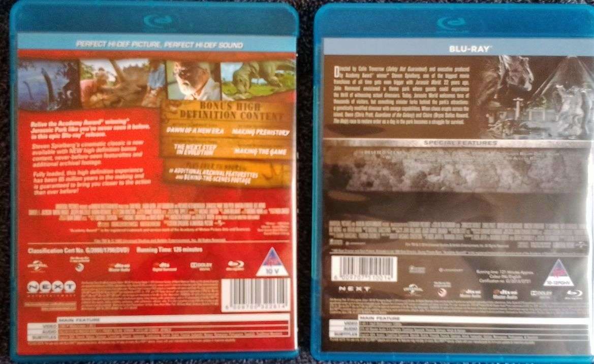 Jurassic park + Jurassic world