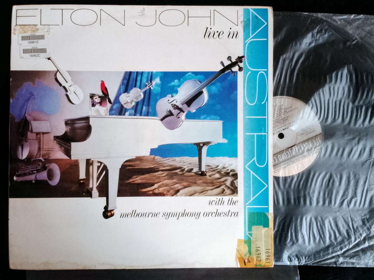Elton John Live In Australia 2LP